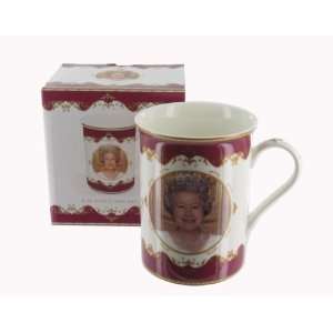  HM Queen Elizabeth II Diamond Jubilee Tea Mug Kitchen 