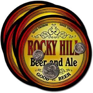 Rocky Hill, CT Beer & Ale Coasters   4pk
