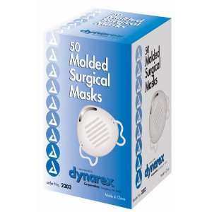 Surgical Cone Shaped Face Mask Bx/50 Blue (Catalog Category Physician 