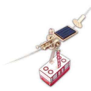  Cable Car Robot   Mini Solar Kit: Toys & Games