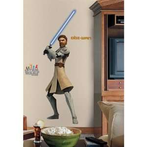  Star Wars Clone Wars   Obi Wan Peel & Stick Giant Wall 