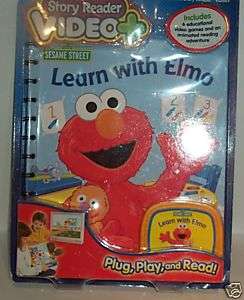 Learn with Elmo Interactive Story Reader Video NEW  