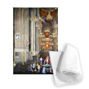 Veneration of the Virgen del Rosario, the..   Tea Towel 