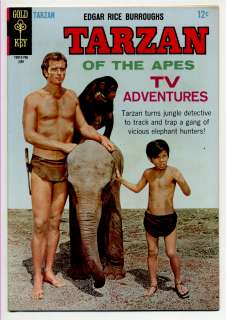 Tarzan of the Apes #168 VG/FN (back cover, lower left corner is torn)