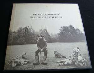 GEORGE HARRISON All Things Must Pass UK 1st LP Box Set  