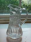 antique glass water jug  