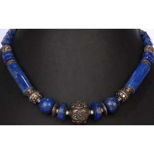  Lapis Lazuli Necklace   Sterling Silver 