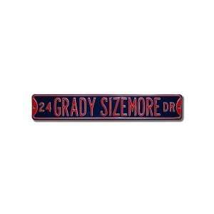  Cleveland Indians Grady Sizemore Drive Sign Sports 
