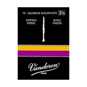  Vandoren Blackmaster Bb Clarinet Reeds, Strength 5 