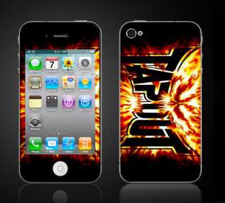 iPhone 4 Tapout Skin UFC MMA tap out fighter ip4tapout1  