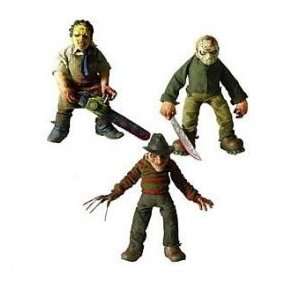 Cinema of Fear Wave 1 Deluxe Plush Set of 3 Everything 
