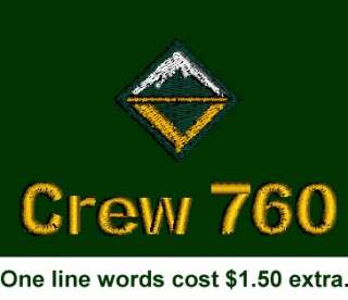Venture Scout Green Crew hoodie shirt New L  