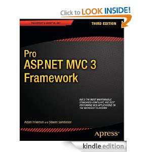 Pro ASP.NET MVC 3 Framework Steven Sanderson, Steven Sanderson, Adam 