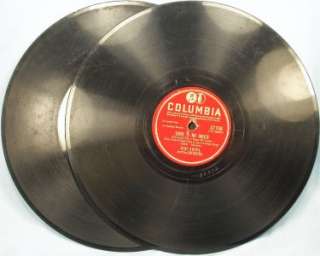 Lot of Two 78 RPM Records Gene Krupa & Gene Autry (O)  