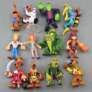 LOT 12 Pcs New Scooby Doo DAPHNE FRED VELMA PIRATE SERIES Figure L321 