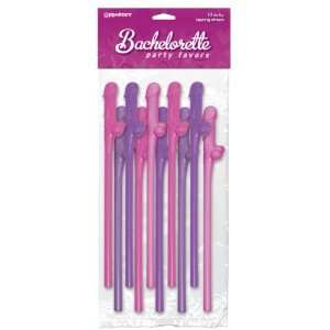  Pipedream Bachelorette Party Favors Dicky Sipping Straws 