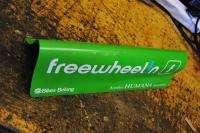 Trek Lime top tube bike hanger green velcro humana bicycle banner 