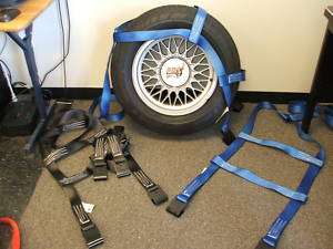 DEMCO Basket Straps 13 20 Wheel Net Tow Dolly B Bk  