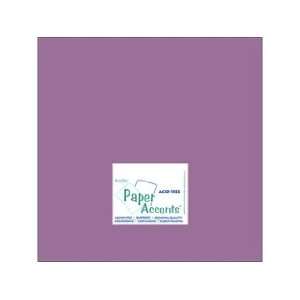 com Paper Accents Cardstock 12x12 Muslin Purple Funk/Purple Pizzazz 