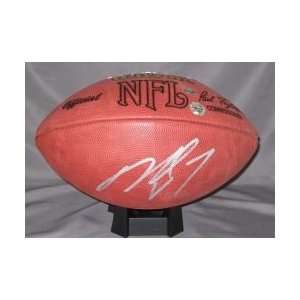  Michael Vick Signed Wilson NFL Football Eagles: Sports 