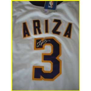  Trevor Ariza Autographed/Hand Signed Jersey: Sports 