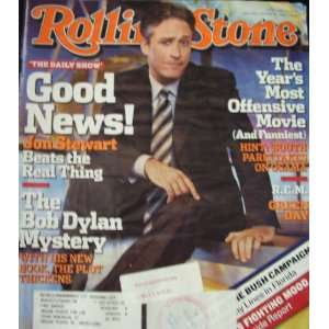   Stone Magazine Back Issue Jon Stewart October 28 2004 