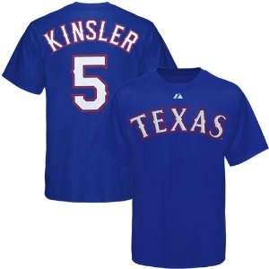  Texas Ranger T Shirts : Majestic Texas Rangers #5 Ian 