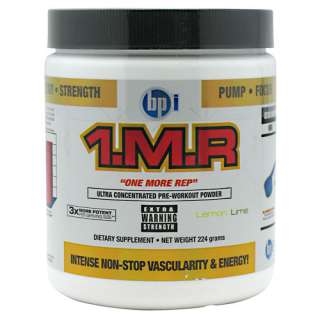 Powder Lemon Lime One More Rep 224 Grams BPI  