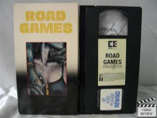 Road Games VHS Stacy Keach, Jamie Lee Curtis  