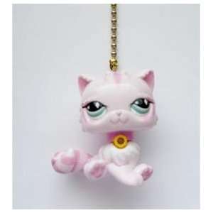   Pet Shop Light Up Figure Toy Ceiling Fan Pull   Pink Persian Kitty Cat