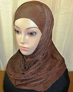   Colors Floral Patterns Design Hijab Amira 2 Piece   Muslima Head Scarf