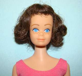 1964 66 Barbie Midge Doll Brunette in Original Swimsuit Minty  