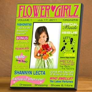 Flower Girl Magazine Frame 