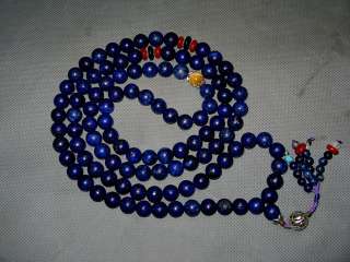 Tibet Tibetan lapis lazuli 108 Prayer Beads Mala  
