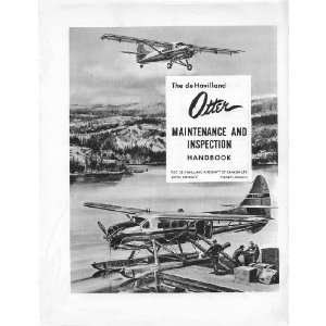   DHC 3 Otter Aircraft Maintenance Manual De Havilland Canada Books