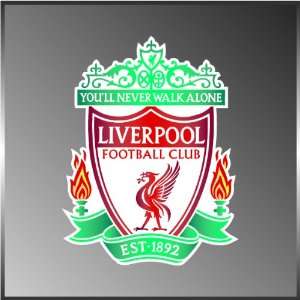 Liverpool Fc Football Club Premier League Soccer Vinyl Decal Bumper 