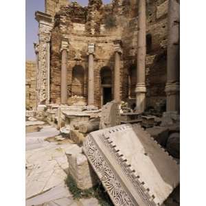 , Leptis Magna, Unesco World Heritage Site, Tripolitania, Libya 