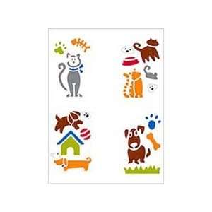   Simply Stencils   Value Packs   Cats and Dogs Arts, Crafts & Sewing