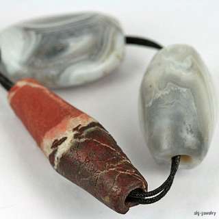 Ancient Agate & Jasper Beads   Northern Afghanistan  