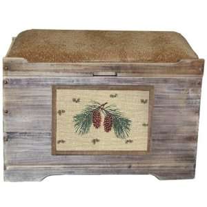  Vintage Editions Inc. Fabric   Top Pine Cone Trunk