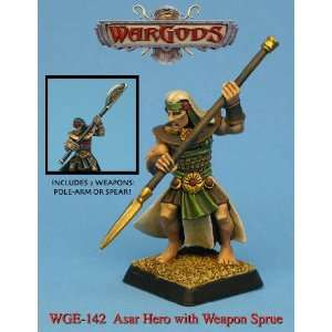  Wargods Of Aegyptus Asar Hero With Weapon Sprue Toys 