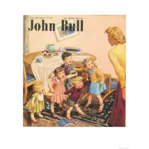 John Bull, Fighting, Ruined Meals, Siblings, Dinners Magazine, UK 