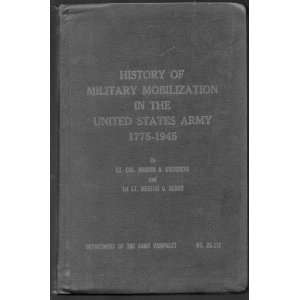   States Army 1775 1945 Marvin A and Merton G Henry KREIDBERG Books