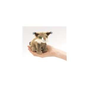  Stuffed Bobcat Finger Puppet By Folkmanis Puppets Office 