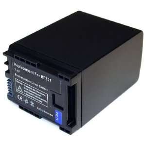  High Capacity Replacement Battery for Canon BP 827 Vixia 