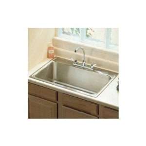   Self Rimming Stainless Steel Sink with Optional Cutting Board Home