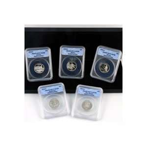    2008 50 States Quarter Proof Set   ANACS Certified 70 Toys & Games