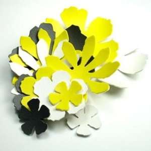  Upcycled Vinyl Flowers 60s Swing Mix Arts, Crafts 
