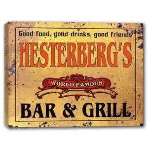  HESTERBERGS Family Name World Famous Bar & Grill 