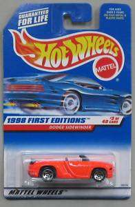 1998 Hot Wheels First Editions Dodge Sidewinder #3/40  